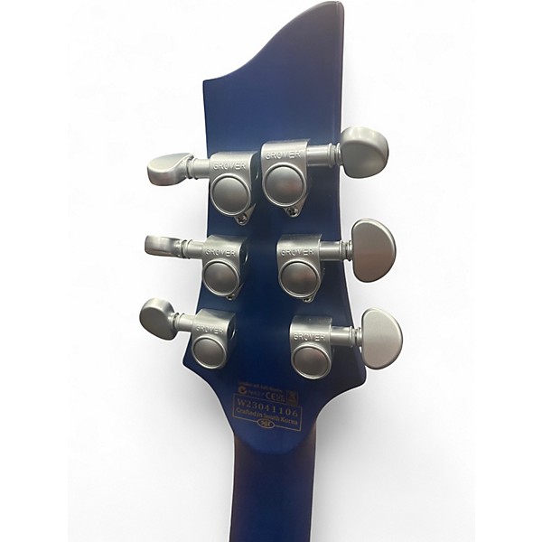 Used Schecter Guitar Research C1 Platinum Blue Solid Body Electric Guitar