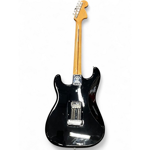 Used Fender Jimi Hendrix Stratocaster Black Solid Body Electric Guitar