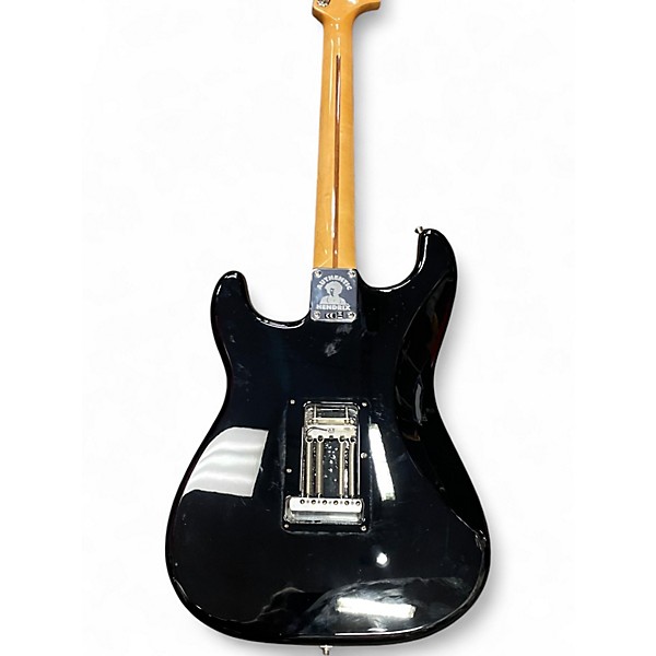 Used Fender Jimi Hendrix Stratocaster Black Solid Body Electric Guitar