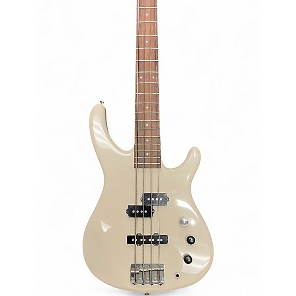 Vintage 1990s Fender MB-4 Antique White Electric Bass Guitar