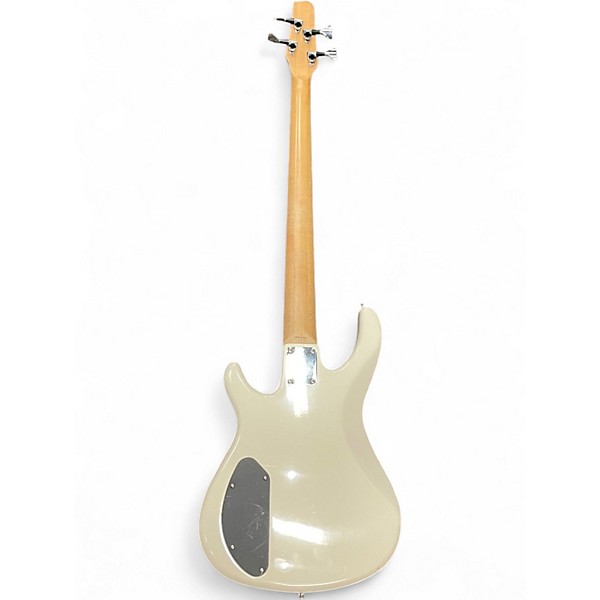 Vintage 1990s Fender MB-4 Antique White Electric Bass Guitar