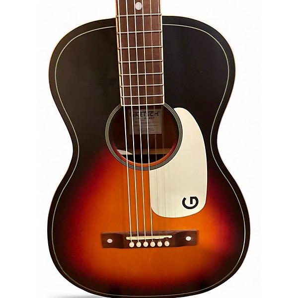 Used Gretsch Guitars G9520 Jim Dandy Flat Top Vintage Sunburst Acoustic Guitar