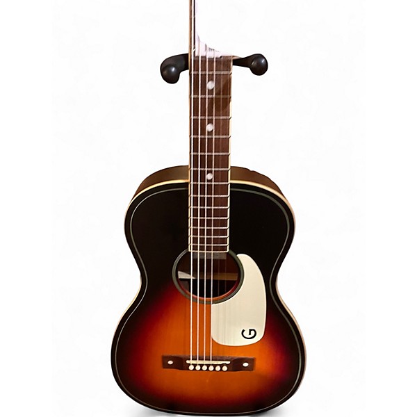 Used Gretsch Guitars G9520 Jim Dandy Flat Top Vintage Sunburst Acoustic Guitar