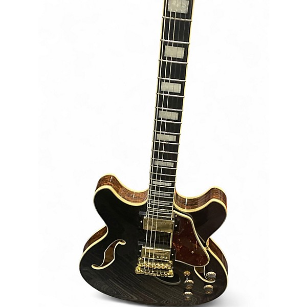 Used Ibanez AS93 Artcore Black Hollow Body Electric Guitar