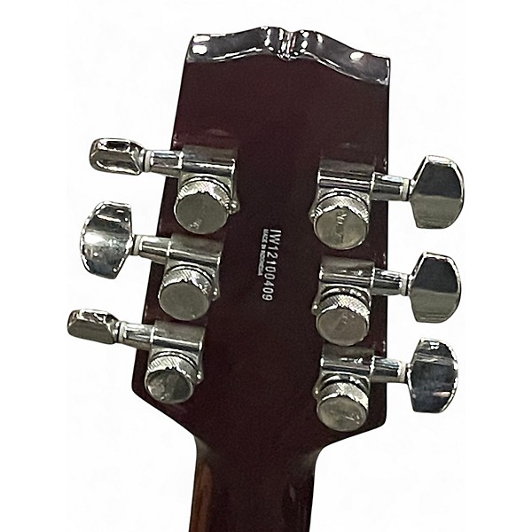 Used Hamer XT Series Burgundy Solid Body Electric Guitar