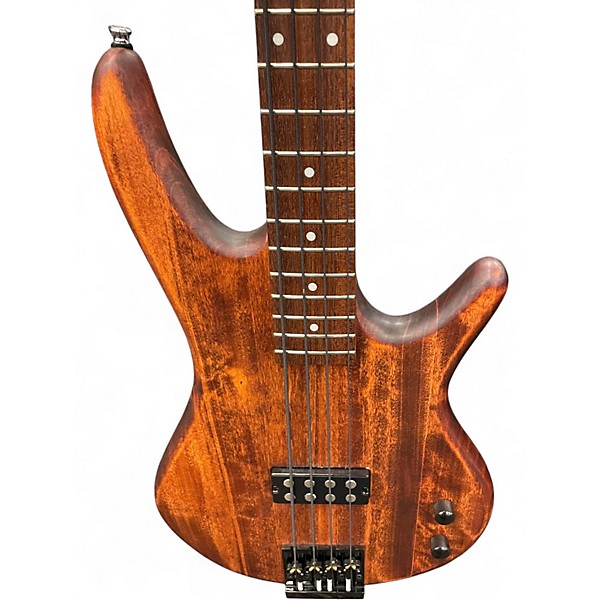 Used Ibanez GSR100EX Trans Brown Electric Bass Guitar
