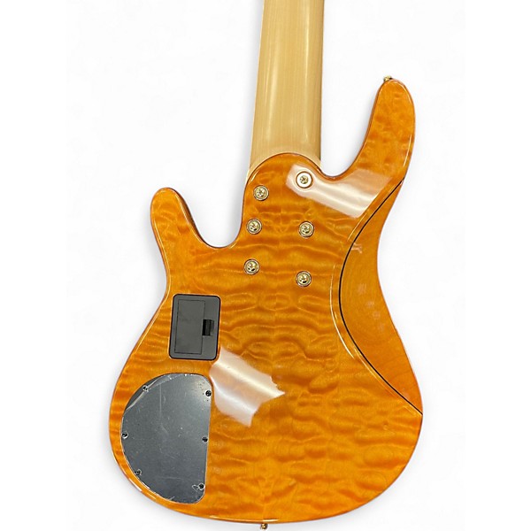 Used Yamaha TRBJP2 John Patitucci 6 String Amber Electric Bass Guitar