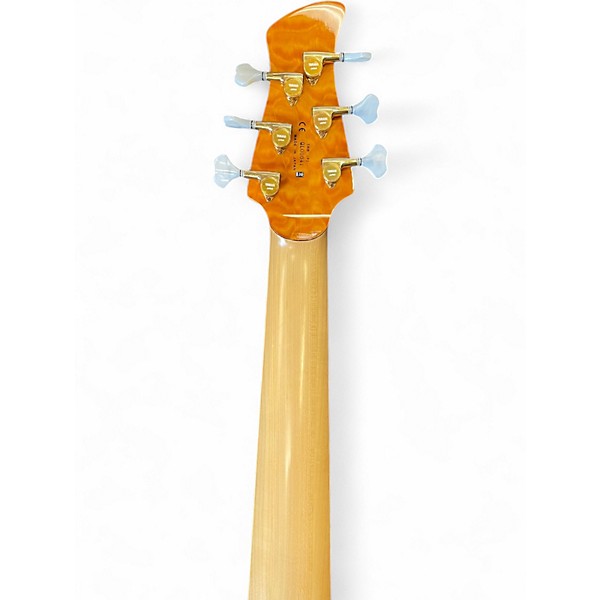 Used Yamaha TRBJP2 John Patitucci 6 String Amber Electric Bass Guitar