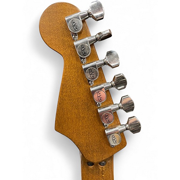 Used EVH Frankenstein Relic Series Silver Burst Solid Body Electric Guitar