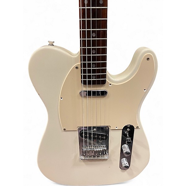 Used Squier Affinity Telecaster Alpine White Solid Body Electric Guitar