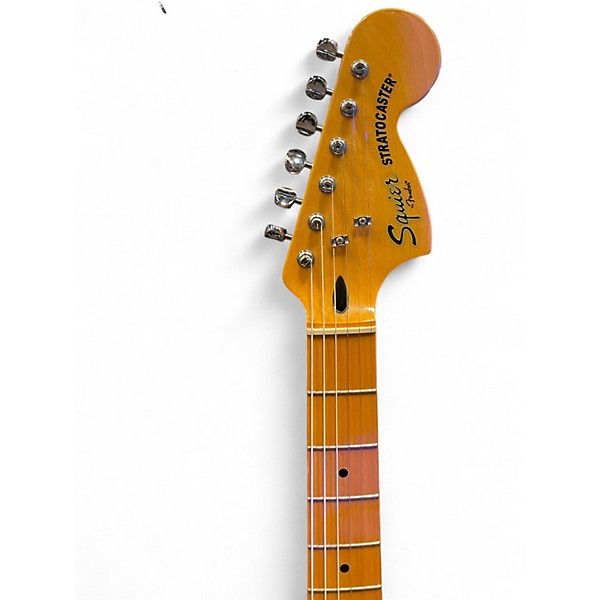 Used Squier Classic Vibe Stratocaster Black Solid Body Electric Guitar