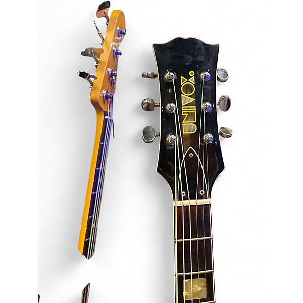 Used Univox Doublecut Hollowbody Emerald Green Hollow Body Electric Guitar