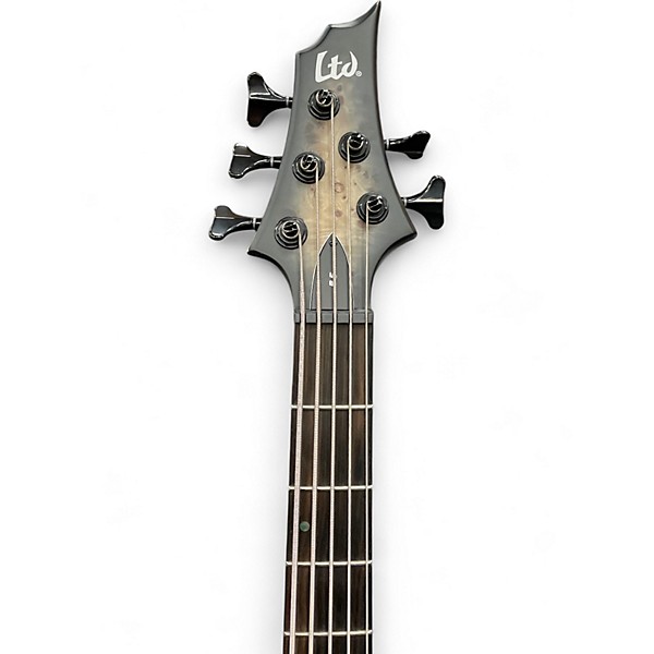 Used ESP LTD B5 Charcoal Burst Electric Bass Guitar