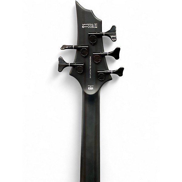 Used ESP LTD B5 Charcoal Burst Electric Bass Guitar