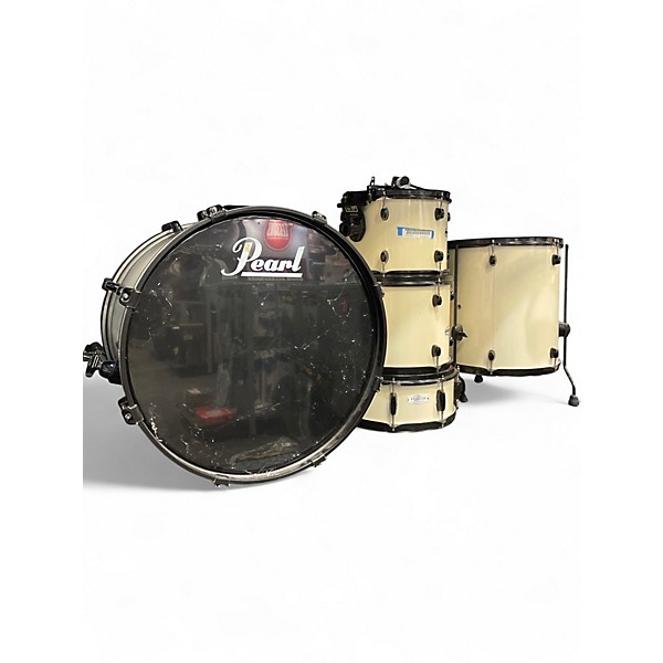 Used Pearl 5 Piece Forum Classic White Drum Kit