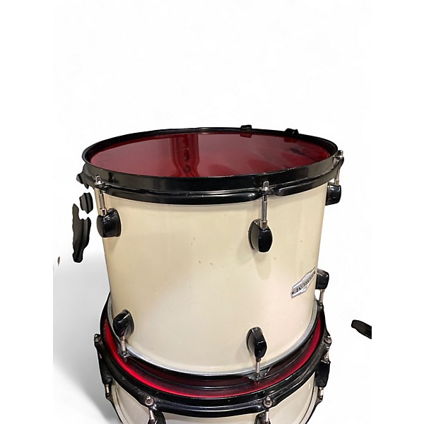 Used Pearl 5 Piece Forum Classic White Drum Kit