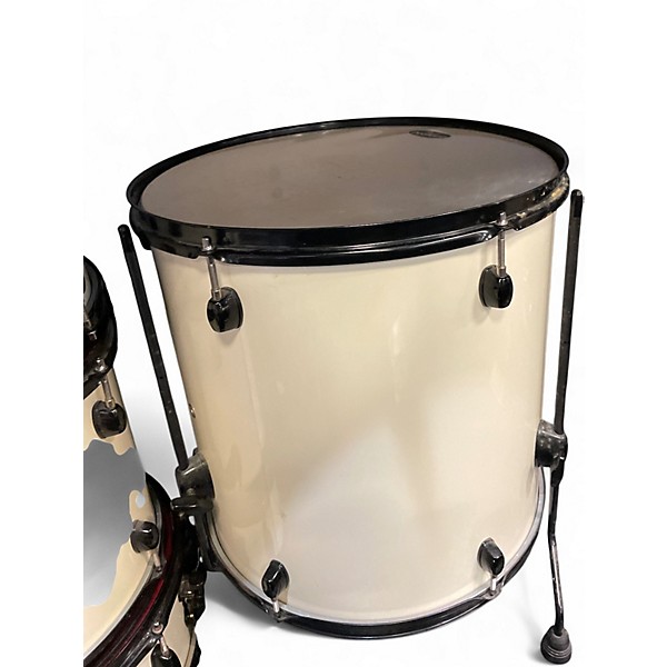 Used Pearl 5 Piece Forum Classic White Drum Kit