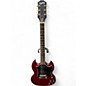Used Epiphone SG CLASSIC Worn Cherry Solid Body Electric Guitar thumbnail