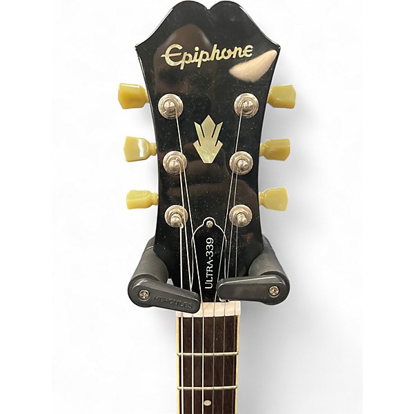 Used Epiphone Ultra-339 Red Hollow Body Electric Guitar