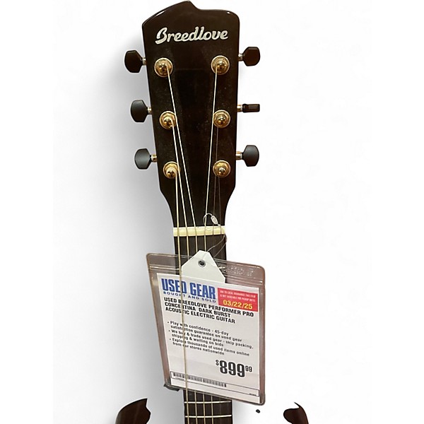 Used Breedlove Rainforest S Concert PA CE Papillion Acoustic Electric Guitar