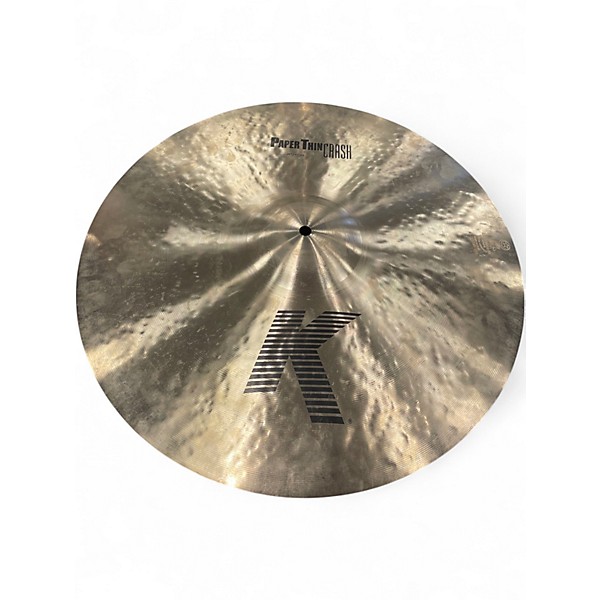 Used Zildjian 20in K PAPER THIN CRASH Cymbal