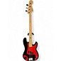 Used Squier Pete Wentz Signature Precision Bass Black Electric Bass Guitar thumbnail