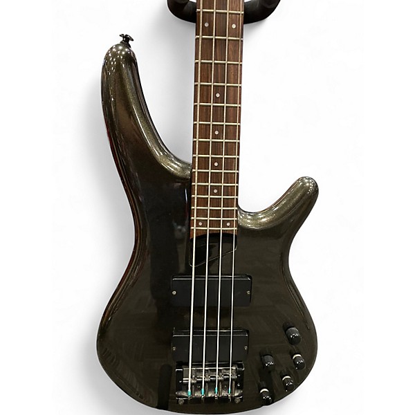 Used Ibanez Soundgear Bass Pewter Electric Bass Guitar