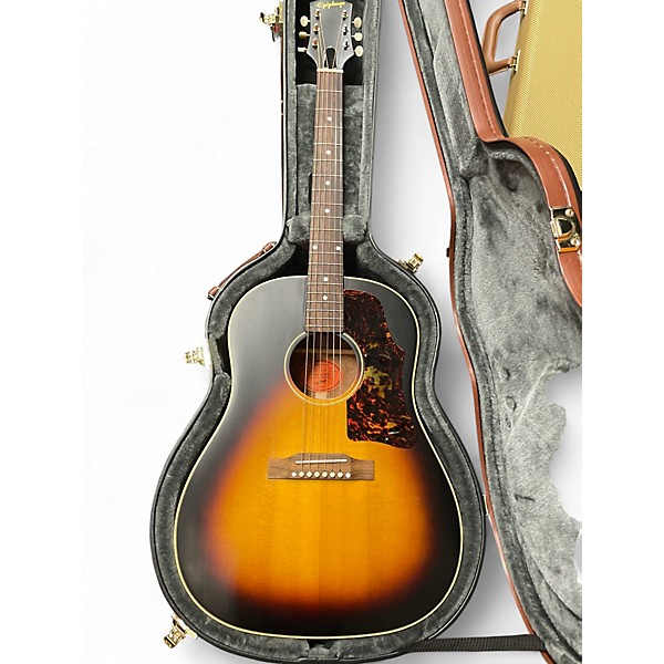Used Epiphone J-45 Sunburst Acoustic Electric Guitar