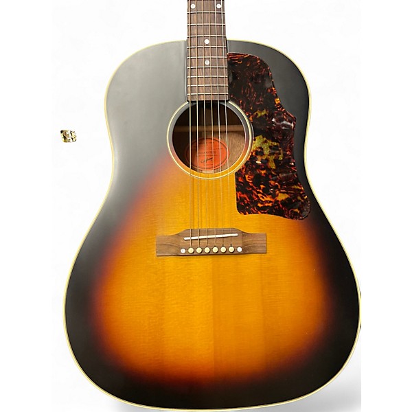 Used Epiphone J-45 Sunburst Acoustic Electric Guitar