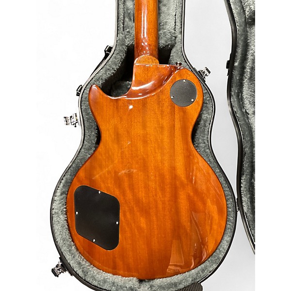 Used Epiphone Les Paul Custom Gray and Brown Solid Body Electric Guitar