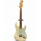 Used Fender Deluxe Players Stratocaster Alpine White Solid Body Electric Guitar thumbnail