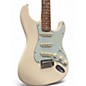 Used Fender Deluxe Players Stratocaster Alpine White Solid Body Electric Guitar