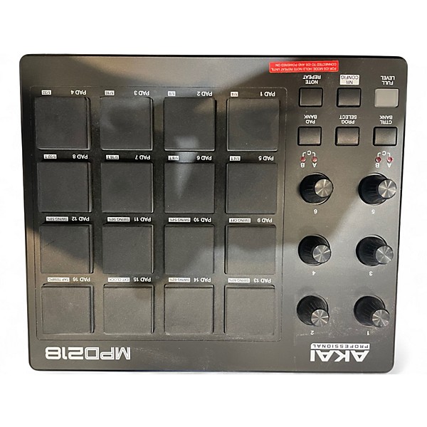 Used Akai Professional MPD218 MIDI Controller