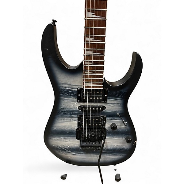 Used Ibanez RG470DX BLACK PLANET MATTE Solid Body Electric Guitar