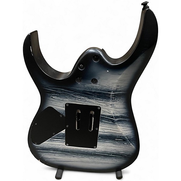 Used Ibanez RG470DX BLACK PLANET MATTE Solid Body Electric Guitar