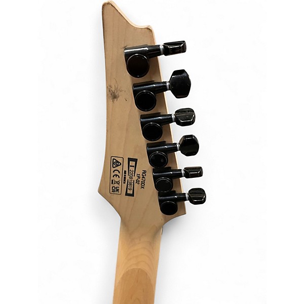 Used Ibanez RG470DX BLACK PLANET MATTE Solid Body Electric Guitar