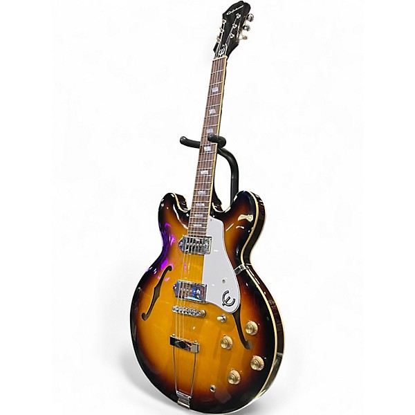 Used Epiphone Casino Hollowbody 2 Color Sunburst Hollow Body Electric Guitar