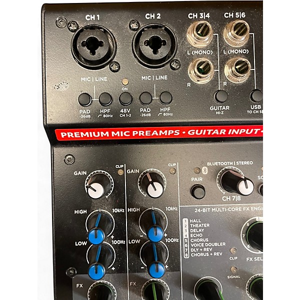 Used Harbinger LX8 Unpowered Mixer