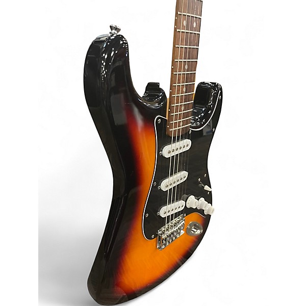 Used Squier STRATOCASTER SUNBURST Solid Body Electric Guitar