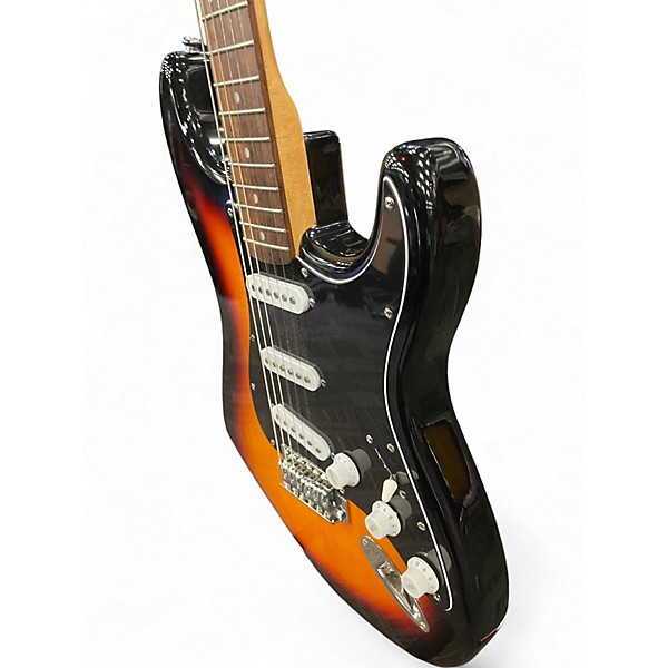 Used Squier STRATOCASTER SUNBURST Solid Body Electric Guitar