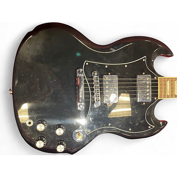 Used Gibson SG Standard Black Solid Body Electric Guitar
