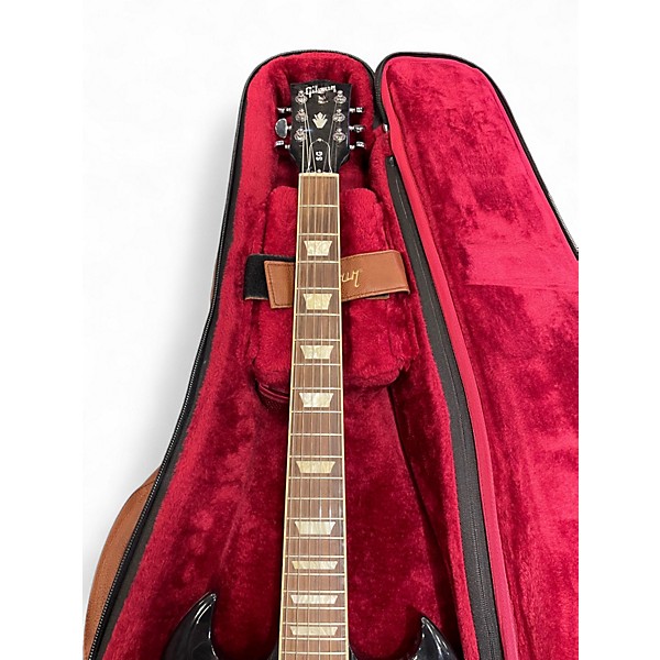 Used Gibson SG Standard Black Solid Body Electric Guitar