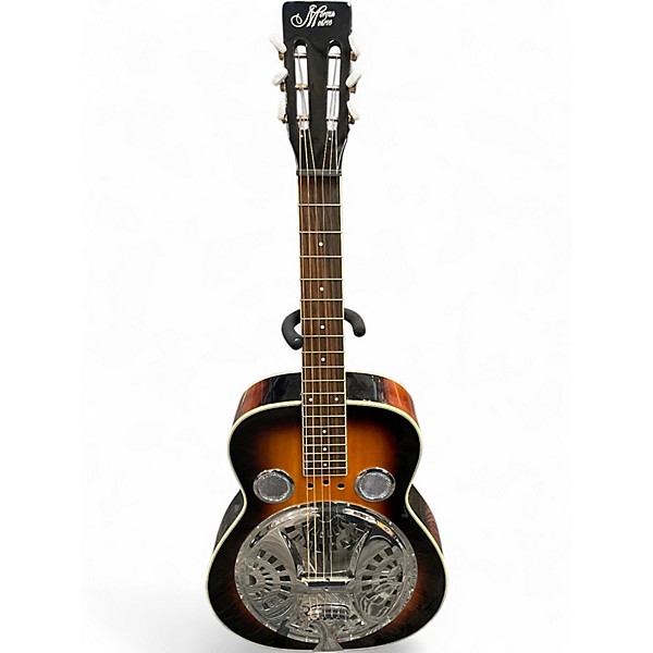 Used Morgan Monroe MSQ100 2 Tone Sunburst Resonator Guitar
