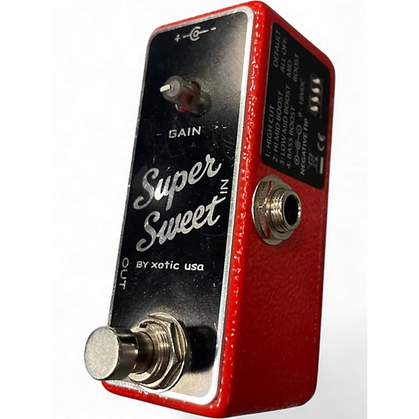 Used Xotic Super Sweet Effect Pedal
