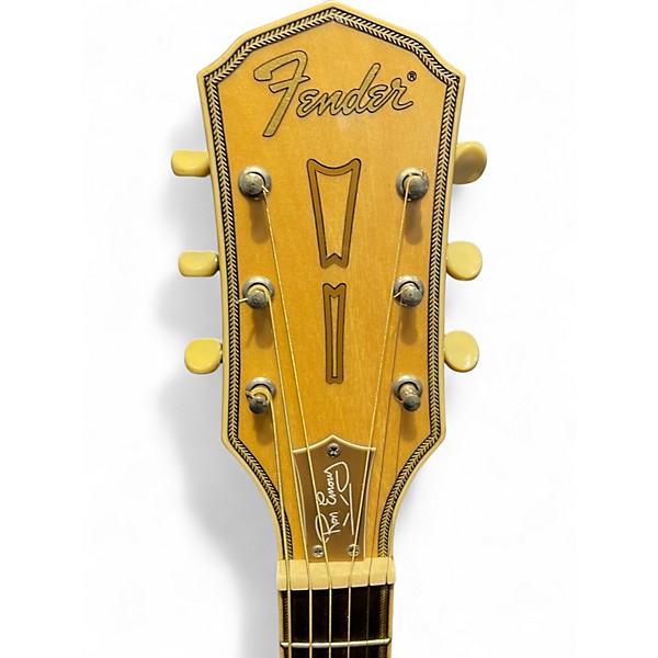 Used Fender RON EMORY LOYALTY JR Butterscotch Blonde Acoustic Guitar