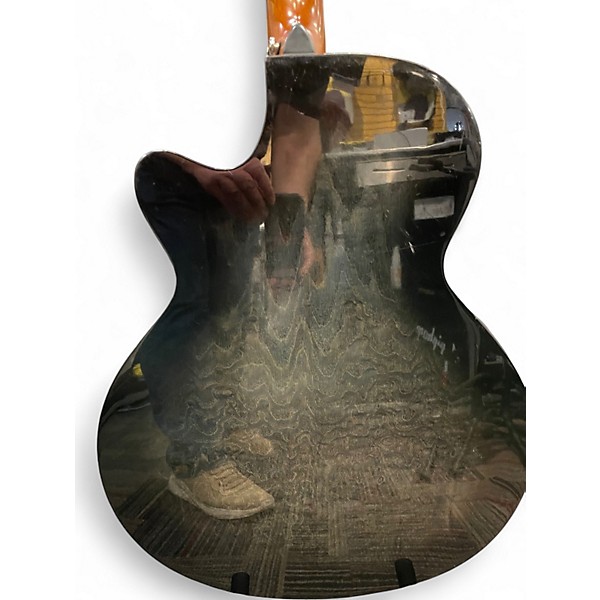 Used Mitchell MX430QAB QUILTED ASH BURL Acoustic Electric Guitar