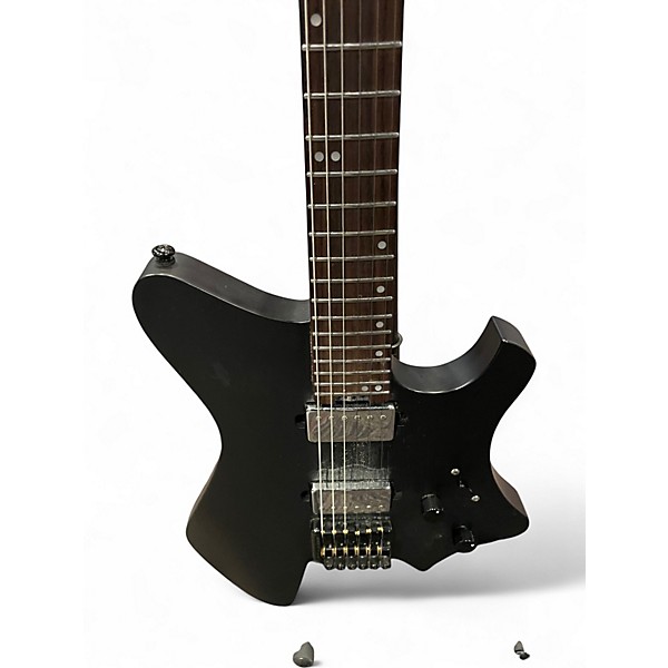 Used Eart GW2 Flat Black Solid Body Electric Guitar