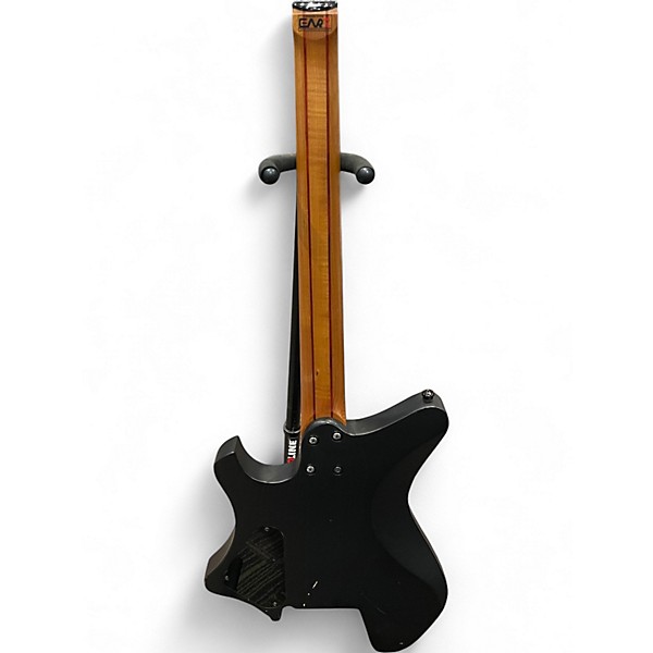 Used Eart GW2 Flat Black Solid Body Electric Guitar