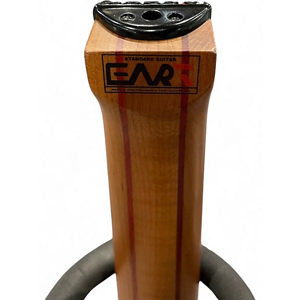 Used Eart GW2 Flat Black Solid Body Electric Guitar