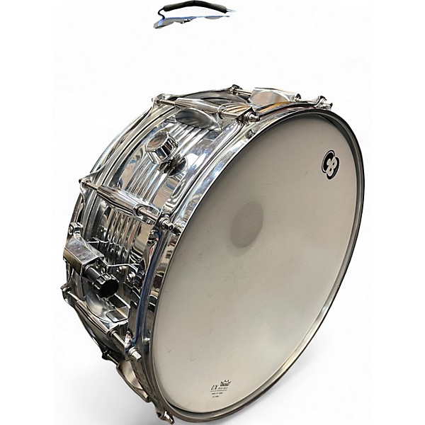 Used CB Percussion 5.5X14 SNARE KIT Silver Drum